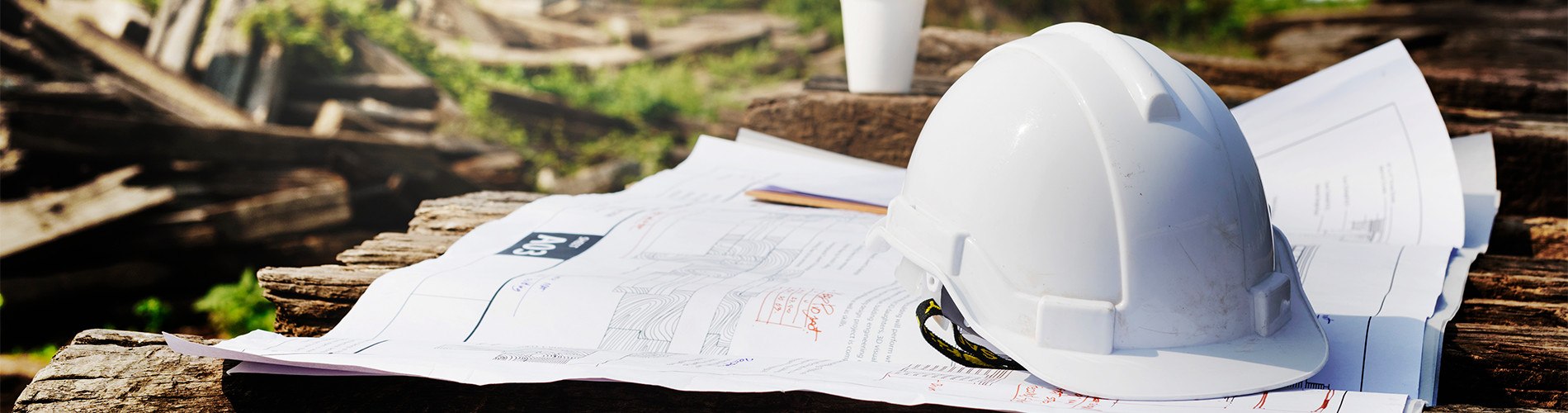 Epi et casque de chantier
